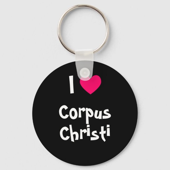 Llavero Amo el Corpus Christi (Anverso)
