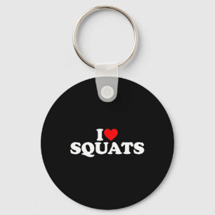 Llavero Amo el gimnasio de squats