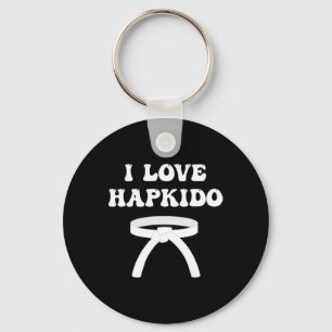 Llavero Amo el Hapkido Boxeo Asiático Jiujitsu Kickboxing 