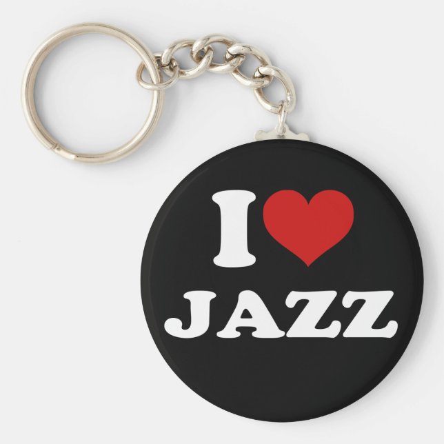 Llavero Amo El Jazz (Frente)