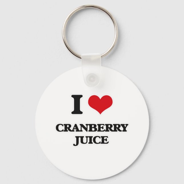 Llavero Amo El Jugo De Cranberry (Anverso)