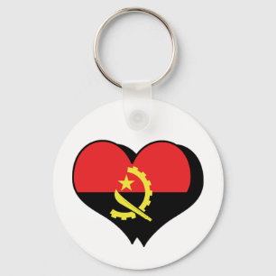Llavero Amo el Keychain de Angola