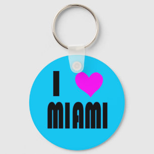 Llavero Amo el keychain de Miami Florida USA