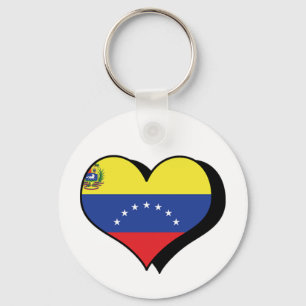 Llavero Amo el Keychain de Venezuela