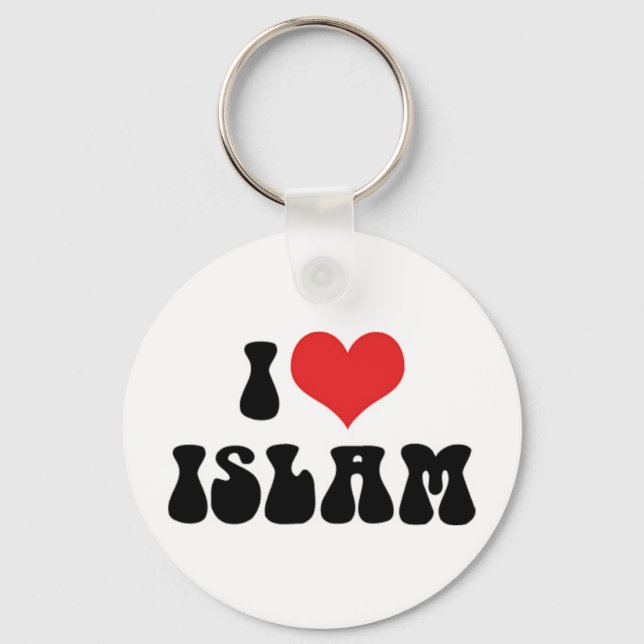 Llavero Amo el Keychain del Islam (Anverso)