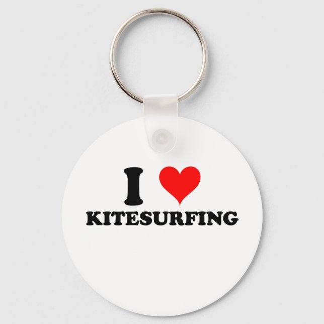 Llavero Amo El Kitesurf (Anverso)