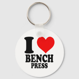 Llavero Amo el press de banca