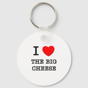 Llavero Amo el queso grande