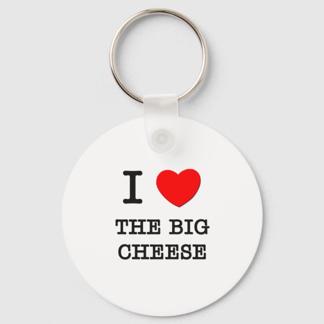 Llavero Amo El Queso Grande (Anverso)