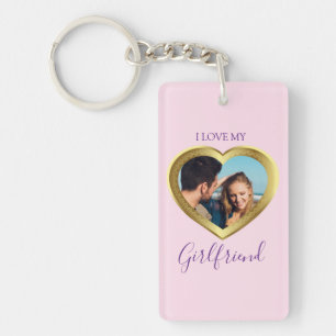 Llavero Amo el regalo de mi novia por ella Valentine