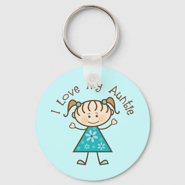 Llavero Amo El Regalo De Mi Tía. (Anverso)