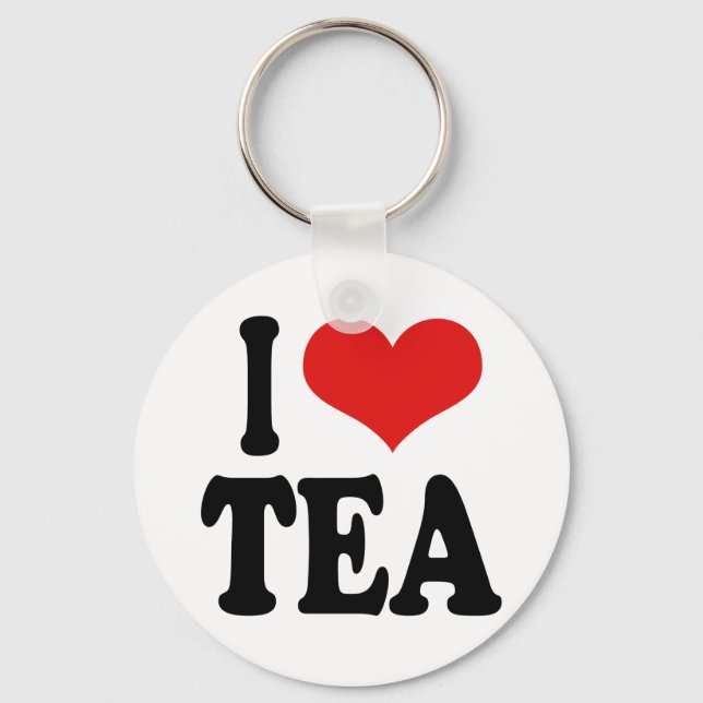 Llavero Amo El Té (Anverso)
