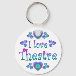 Llavero Amo el teatro