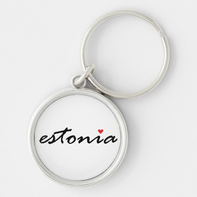 Llavero Amo Estonia (Frente)