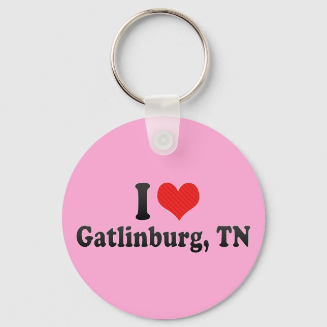 Llavero Amo Gatlinburg, TN (Anverso)
