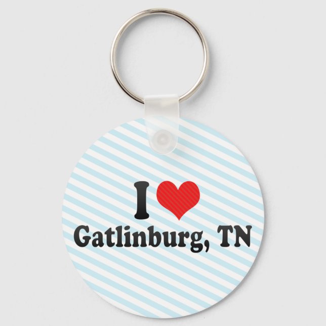 Llavero Amo Gatlinburg, TN (Anverso)