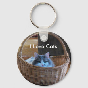 Llavero Amo gatos