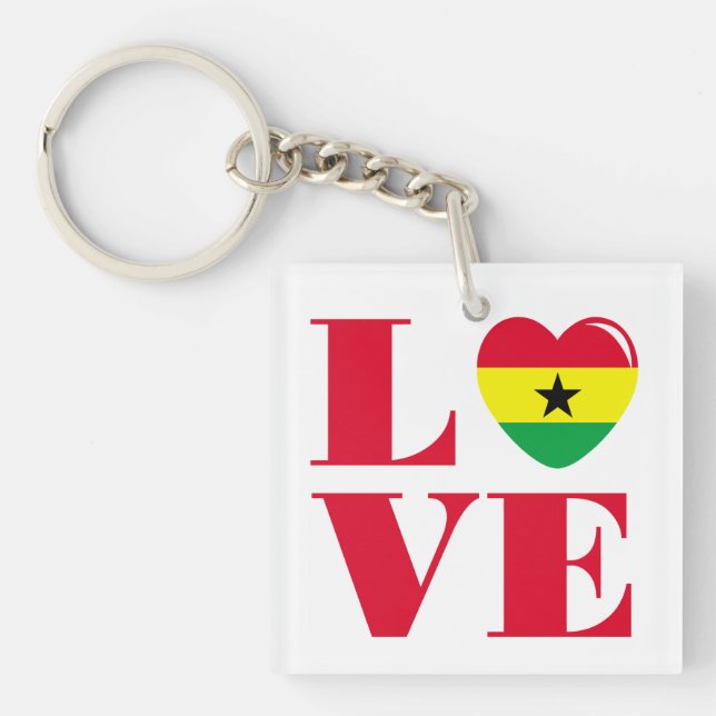 Llavero Amo Ghana (Frente)