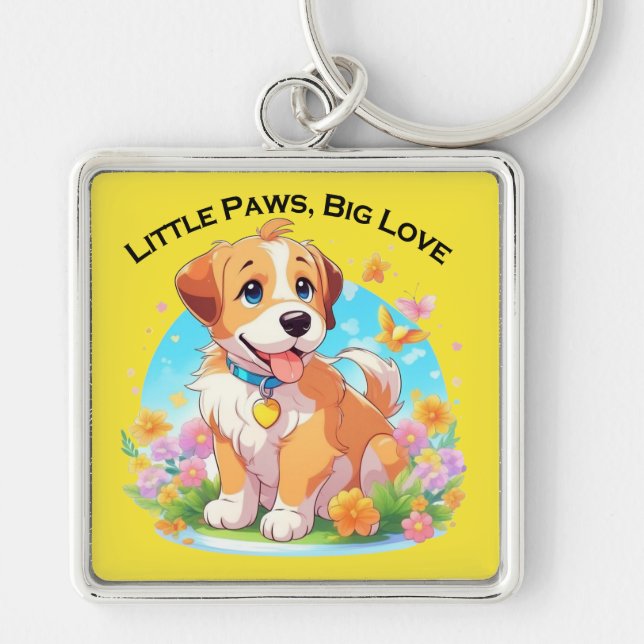 Llavero Amo grande de los cachorros (Frente)