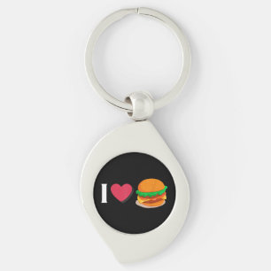 Llavero Amo Hamburguesa Hamburguesa Con Queso Comer Insalu