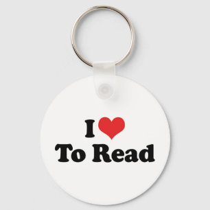 Llavero Amo Heart para leer - Amante de los libros