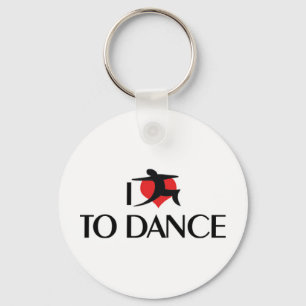 Llavero Amo Heart To Dance - Ballet Tango Vals Amante