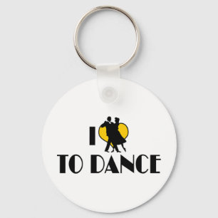 Llavero Amo Heart To Dance - Ballet Tango Vals Amante