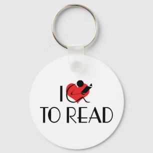 Llavero Amo Heart To Read - Amante de los Libros
