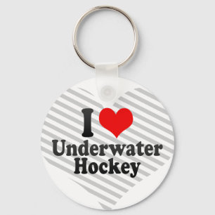 Llavero Amo hockey subacuático