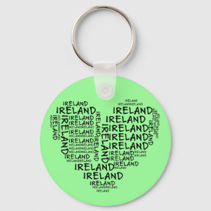 Llavero Amo Irlanda con todo mi corazón (las palabras