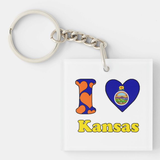 Llavero Amo Kansas (Frente)
