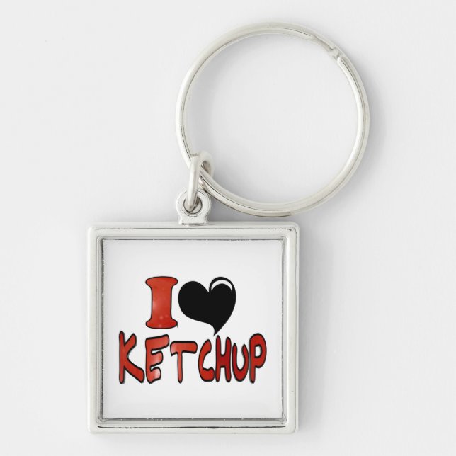 Llavero Amo Ketchup (Frente)