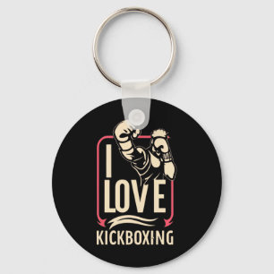 Llavero Amo Kick-boxing Boxeo Amo Kickboxer Kickboxin