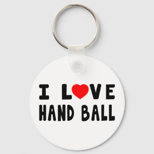 Llavero Amo la bola de mano