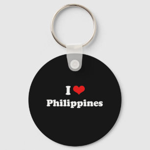 Llavero Amo la camiseta de Filipinas