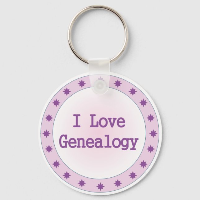 Llavero Amo la genealogía (Anverso)