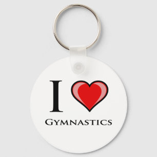Llavero Amo la gimnasia