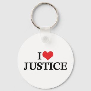 Llavero Amo la justicia del corazón - Abogado sistema lega
