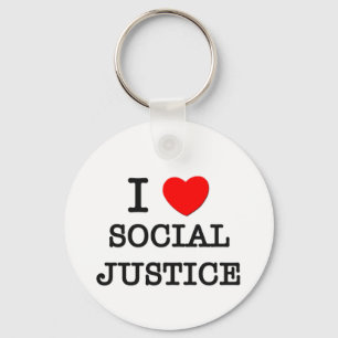 Llavero Amo la justicia social