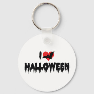 Llavero Amo la Keychain de Halloween
