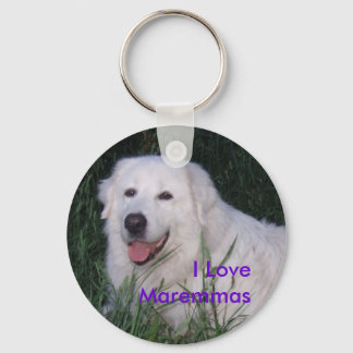 Llavero Amo la Keychain de Maremmas