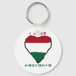 Llavero Amo la Keychain de Nagyanya