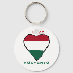 Llavero Amo la Keychain de Nagyanya
