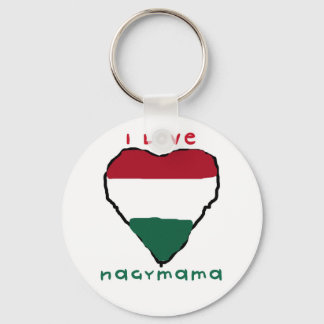 Llavero Amo la Keychain de Nagymama