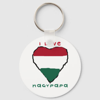 Llavero Amo la Keychain de Nagypapa