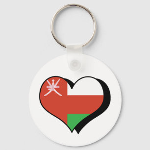 Llavero Amo la Keychain de Omán