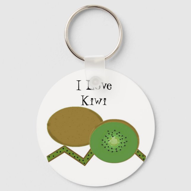 Llavero Amo la kiwi (Anverso)