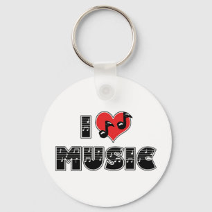 Llavero Amo la Música