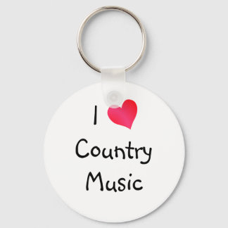 Llavero Amo la música country