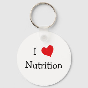 Llavero Amo la nutrición